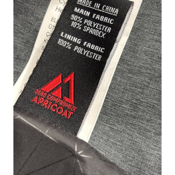 Apricoat Men's Adventure 2.0 Lightweight Heather Gray Jacket Size M - Picture 14 of 16